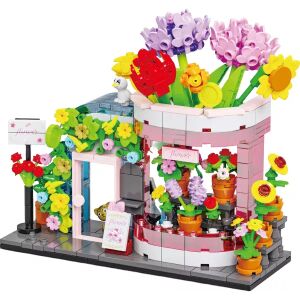 Blumenladen - Plastikkonstruktionsspielzeug 143166394 - Plastikbausteine