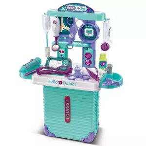 2 az 1-ben orvosi készlet bőröndben