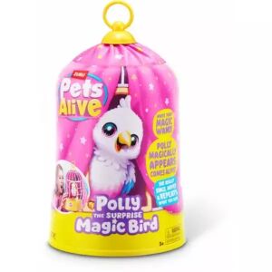 Zuru Pets Alive Polly Der Überraschungs-Zaubervogel Serie 1 Verpackung - Interaktive Kinderspiele