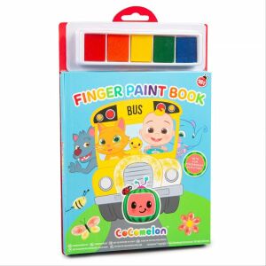 Cocomelon: Fingerfarben-Malbuch und Farbsatz 143166686 - Jazwares