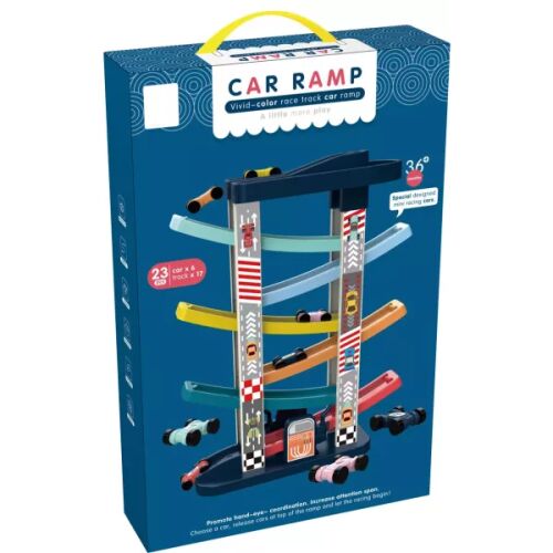 Hat emeletes autócsúszka kisautókkal 143166745