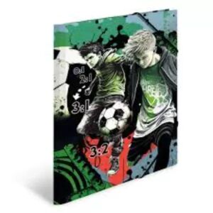 Gummizugmappe mit Fußballmuster - A3 143166771 - Aktenordner