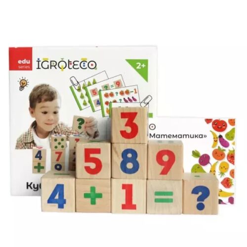 EDU Igroteco fa matematikai tanulókockák csomagolással