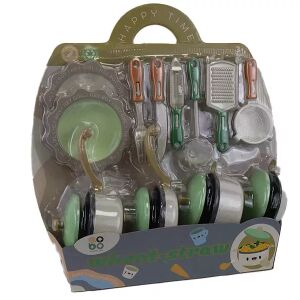 Mini konyhai játékkészlet, 16 db-os 143166799 - Manyuk Toys