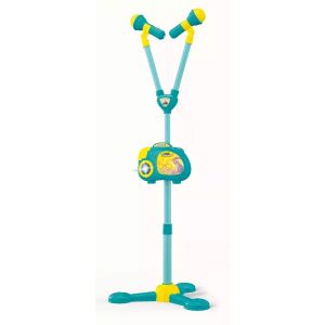 Dvostruki mikrofon sa stalkom - plava 143166852 - Glazbeni instrument - igračka