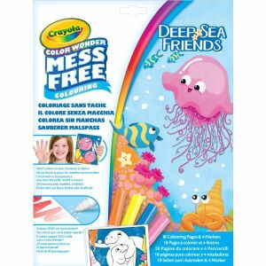 Crayola Color Wonder: Sada na maľovanie bez škvŕn 143166914 - Brožúry s aktivitami, maľovánky