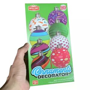 Festhető karácsonyi díszek - 8 db-os 143167061 - Manyuk Toys