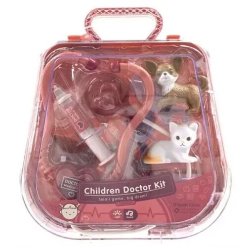 Orvosi táska játékfigurákkal - piros 143167065