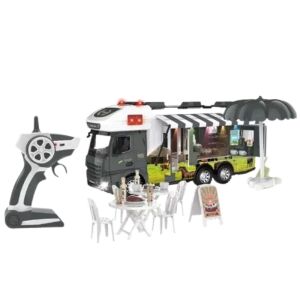Diaľkovo ovládaný karavan so zvukovými a svetelnými efektmi 143167072 - Autá a vozidlá