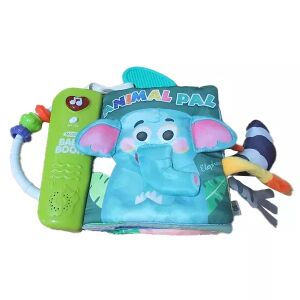 Zenélő és világító puha babakönyv - erdei állatok 143167105 - Manyuk Toys