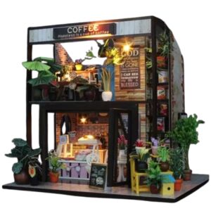 Bau es selbst! Café-Spielset 143167341 - Puppenhaus