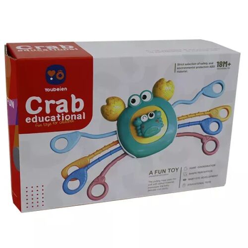 Сензорна играчка за бебе рак, 17 см. 143167358