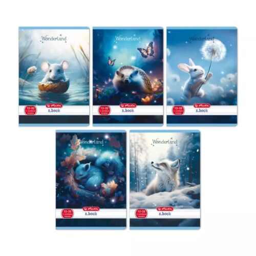 Wonderland: A5-ös vonalas füzet, 3. osztályos, 12-32 - többféle 143167401