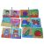 Színes textil könyvek - 6 db-os készlet 143167433