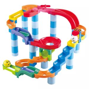 Playgo: Rasante Abenteuer-Kugelbahn - 79-teilig 143167567 - Playgo