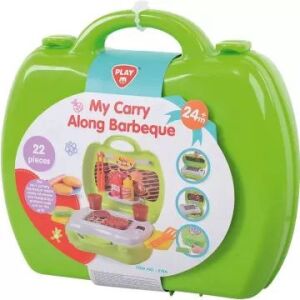 Playgo: Set za roštilj s kovčegom 144364799 - Set za igru dječje kuhinje