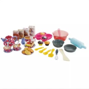 Playgo Set pentru făcut biscuiți, 39 de piese, accesorii de bucătărie de jucărie - Jucarii si ustensile de bucătărie