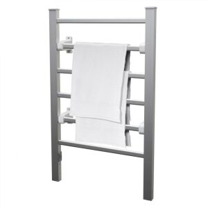 Home FTW 2 álló vagy falra szerelhető fűtött elektromos törölközőszárító, 100W, IPX1 védelem FTW 2 fürdőszobai törölköző szárító, fürdőszobai hősugárzó, falra szerelhető, lábon álló kivitel 