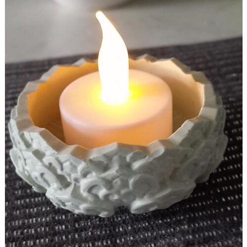 Mécsestartó tál gipszből 143173934