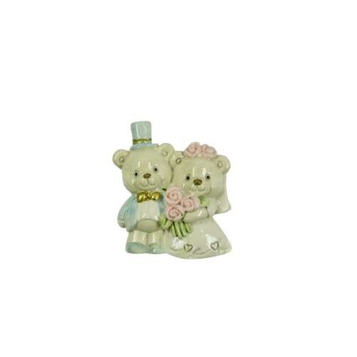 Hűtőmágnes esküvői macipár 5cm 143174049