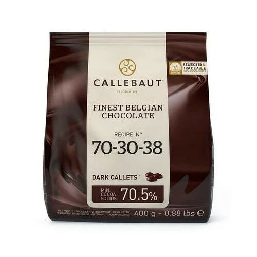 Callebaut Belga étcsokoládé, 70,5 % 400 g 143174388