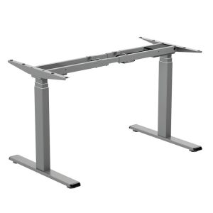 Logilink Elektromosan állítható asztalkeret, 3-szoros teleszkópos lábak, 2 motor, szürke (EO0051G) 143179401 - Logilink