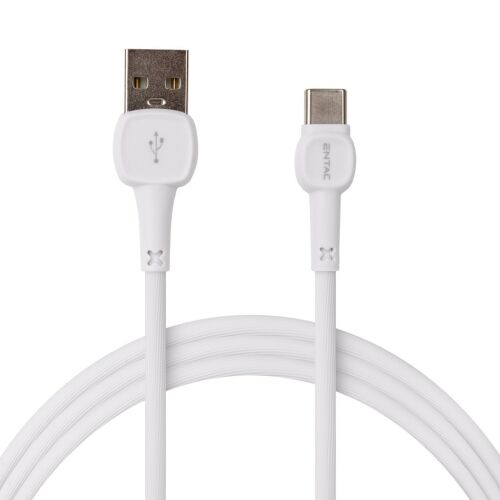 Entac Töltőkábel USB A -&gt; C Classic Fehér 150cm (ECUSB-AC2-PP-W1.5) 143179404