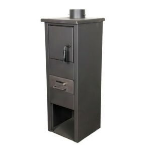 Warnex Termo Klasik Szabadonálló Kályha - Szürke - Kályha