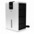 Pepita 2.2L Dehumidifier, Silver, Angled View