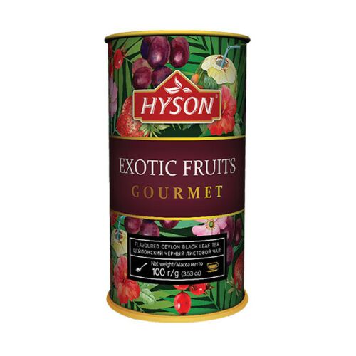 Hyson Exotic Fruits prémium ízesített szálas tea 100g 143188032
