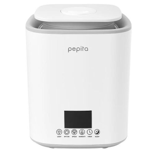 Zvlhčovač vzduchu Pepita 3 l s funkciou časovača a diaľkovým ovládaním 25 W; max. 270 ml/h - biely