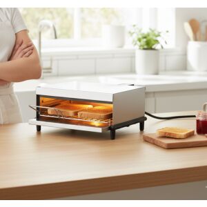 Pepita Retro Sandwichmaker 800W - Silber