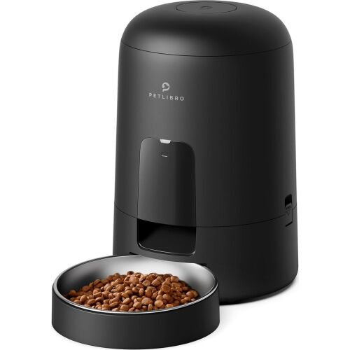 Automatické kŕmidlo pre domáce zvieratá, čierne 143196520