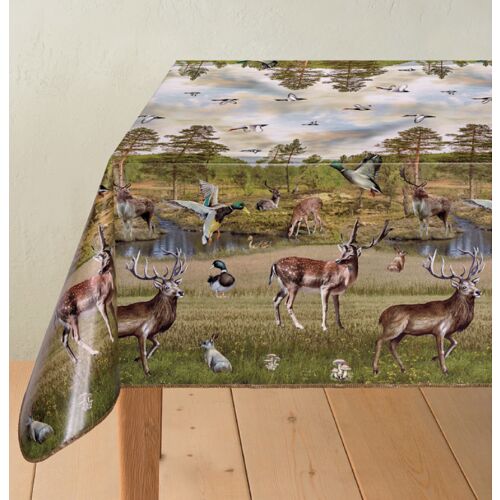 Dekorama Vadász mintás Foltálló és Vízlepergető Asztalterítő 140 x 100 cm