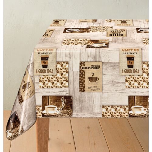 Dekorama Coffee Foltálló és Vízlepergető Asztalterítő 140 x 500 cm 143197712