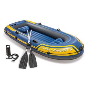 INTEX Challenger felfújható csónak 3 szett 295 x 137 x 43 cm 68370 143198429 - Gumicsónak, evező