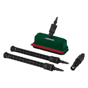 PARKSIDE PFRB 26 A1 felülettisztító kefe hosszabbító rudakkal és csatlakozóval magasnyomású mosóhoz - Parkside