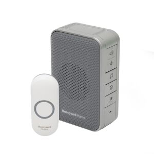 Honeywell Home DC313NG vezeték nélküli csengő, max. 150 m hatótáv, 6 dallam, LED jelzőfény, elemes tápellátás