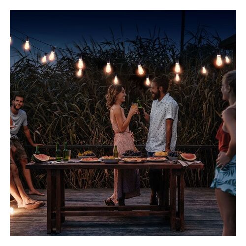 Garden of Eden Szolár Fényfüzér - Kültéri parti világítás barátokkal