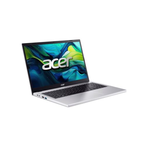 Acer Aspire Go 15 ezüst laptop ferde nézet
