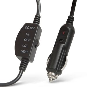 Roxy Fűthető autós ülésvédő - szivargyújtó dugóval - fekete 60w 12v ülésfűtés, szabályozható 2 fokozatú, minőségi vastag anyagú da00140r 143213948 - Ülésfűtés