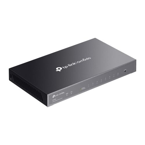 TP-Link Omada SG2008 hálózati kapcsoló Vezérelt L2/L2+ Gigabit Ethernet (10/100/1000) Fekete
