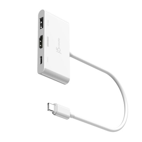 j5create JCA399-N USB-C - HDMI/USB 3.2/Type-C hálózati adapter - J5create