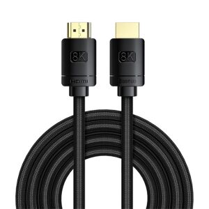 Baseus CAKGQL01 HDMI kábel 3 M HDMI A-típus (Standard) Fekete, Ezüst 143220444 - Baseus