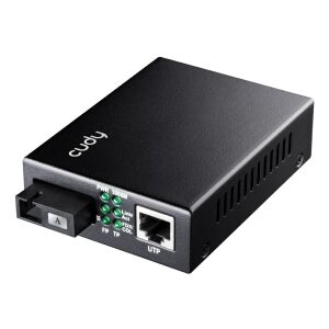 Cudy MC100GSB-40A hálózati média konverter 1000 Mbit/s Multi-mode, Single-mode Fekete 143220589 - Cudy