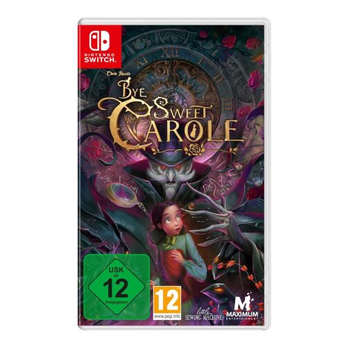 Bye Sweet Carole Nintendo Switch játékszoftver borító - Konzol játék