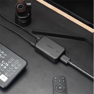 OBSBOT 6971889230212 dokkoló állomás és port replikátor Vezetékes USB 3.2 Gen 1 (3.1 Gen 1) Type-C Fekete 143221665 - Webkamera kiegészítő