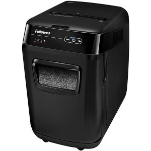 Fellowes AutoMax 200M iratmegsemmisítő Mikrovágású aprítás Fekete 143221747 - Fellowes