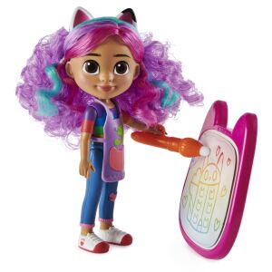 GABBY'S DOLLHOUSE "Deluxe Rainbow Craft Doll 143222037 - Spin Master