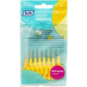 TePe TePe ORIGINAL SZCZ.0.7mm ŻÓŁTE A_8 143223796 - Szczoteczka do zębów
